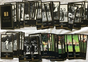 73 Masters Champs golf cards Seve Ben Hogan Byron Nelson Gene Sarazen Sam Snead - Picture 1 of 1