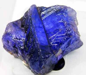 419.00 Carat Natural Translucent Blue Tanzanite Uncut Rough Loose Gemstone - Picture 1 of 4