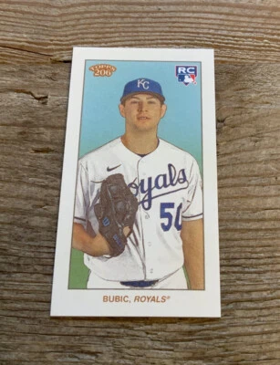 2021 Topps T206 - Kris Bubic Rookie - Wave 1 Royals Base RC - Image 1 of 2