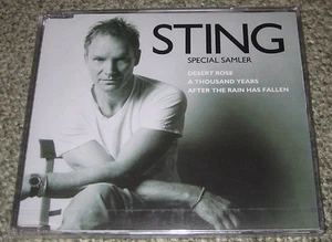 SEALED! STING Japan PROMO ONLY 3 track CD Special Sampler THE POLICE case crack - Picture 1 of 2