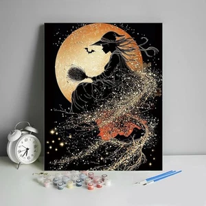 Paint by Numbers Kit DIY Canvas Painting Set for Adults Kids Home Decor Gift - Picture 1 of 7
