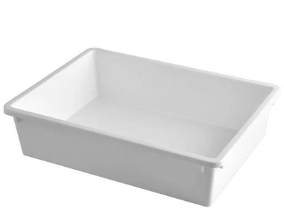Bac À Glace 40X30X10 Litres 10 Blanc Stefanplast