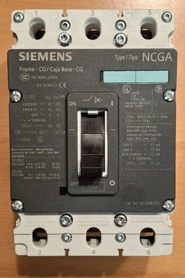 SIEMENS Leistungsschalter 3VL1105-1KM33-0AA0-Z - Bild 1 von 3