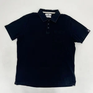 American Giant Herren Poloshirt Größe XXL Schwarz Kurzarm Tasche Outdoor - Bild 1 von 10