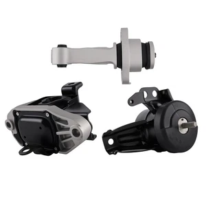 3Pcs Engine Motor & Trans Mount For Hyundai Sonata L4 2.4L Aluminum Iron Rubber - Picture 1 of 12