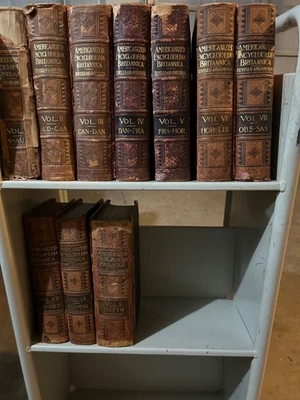 Americanized Encyclopedia Britannica Revised and Amended Belford-Clarke 1890 I-X - Image 1 of 4