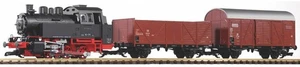 Piko 38120 Deutsche Bahn BR80 G Gauge Steam Freight Starter Train Set - Picture 1 of 1