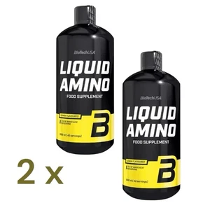 Aminoácido líquido BioTech USA 2 x 1000 ml, hidrolizado AAKG BCAA - Imagen 1 de 2