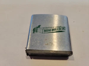  Zippo Zollstock Taschenmaßband Rustad Bros. & Co Sägewerk und Hobelfräse - Bild 1 von 2