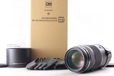 【Brand New】 OM SYSTEM M.Zuiko Digital ED 100-400mm f/5.0-6.3 IS II Lens Japan - Image 1 of 4
