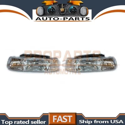 Conjunto de faros izquierdo derecho TYC 2X para Chevrolet 1999-2006 Foto 1 de 4