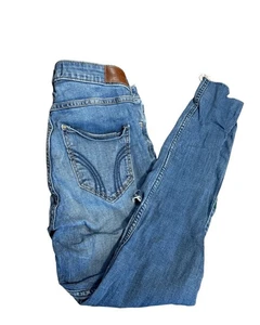 Hollister Women’s High Rise Super Skinny Jeans Size 9R W29 L30 Distressed - Picture 1 of 11