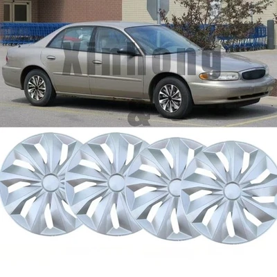 15R 4X Wheel Covers Snap On Hub Caps Fit R15 Tire & Steel Rim For Buick Century Foto 1 de 4