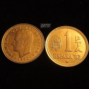 Gutse 1 Peseta 1980 19-80, Sans Circulaire - Picture 1 of 1