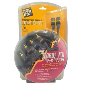 Kit de cable HOOK IT UP Monster Audio Video 6 pies - Imagen 1 de 2
