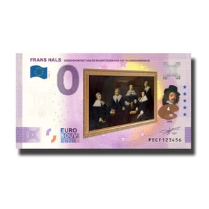 Billete de recuerdo de 0 euros Frans Hals color Países Bajos PECF 2024-4 - Imagen 1 de 2