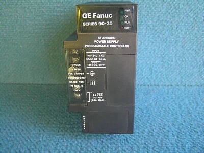 FUENTE DE ALIMENTACIÓN GE FANUC SERIE 90-30 IC693PWR321X Foto 1 de 4