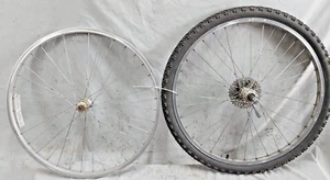 Shimano Altus Araya 26" Bike MTB Wheel Set 135/100mm 8 Speed Hyperglide ShipsUSA - Picture 1 of 21