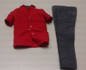 VINTAGE KEN DOLL # 1403 GOING BOWLING SHIRT AND PANTS 1964 - Picture 1 of 4