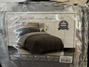 Set piumino alternativo piumino 3 pz con finzioni piumino reversibile per tutte le stagioni doppio - Foto 1 di 4