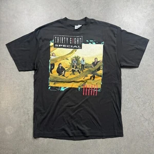 Vintage Tee Jays Thirty Eight Special Rock & Roll Shirt Mens XL Black Preowned - Picture 1 of 6