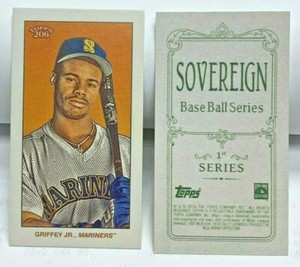 Ken Griffey Jr. 2020 Topps 206 Series 2 Sovereign Back Mini SP /113 - MARINERS