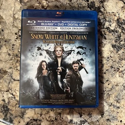Snow White and the Huntsman (Blu-ray/DVD, 2012, Canadian) Like New - Image 1 of 3