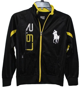 Boy's Polo Ralph Lauren Full Zip Big Pony Jacket - Reflective Logo - Size M (8) - Picture 1 of 4