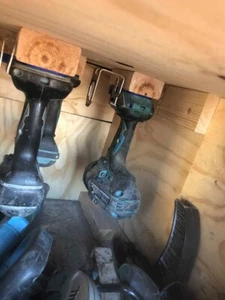 5 X Makita 18V LXT Li-Ion Cordless Tool Holder Mount - DHP486Z DTD172Z DGA504Z - Picture 1 of 5