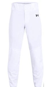 Under Armour Boys White Sportstyle Pique Track Pants Size M - Picture 1 of 6