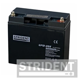 Strident AGM GP12V 20AH -Mobility Scooter / Powerchair 12V Batteries (Pair)