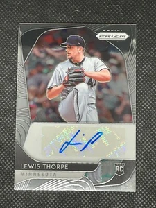 2020 Panini Prizm Lewis Thorpe #RA-LT Rookie Auto  - Picture 1 of 2