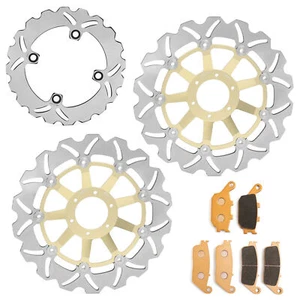 Bremsscheiben Rotoren Beläge vorne hinten für Honda CB 600F CB 600 F Hornet 1998-1999 - Bild 1 von 14
