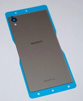 Originale Sony xperia M4 Aqua E2353 Coperchio Cover Batteria NFC Argento - Immagine 1 di 2