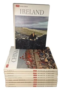 Life World Library 9 Nine Hardcover Book Lot 1964 Russia Italy Israel Ireland - Picture 1 of 12