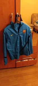 Nike Barcelona FC football soccer track top jacket boys size L 12-13y - Picture 1 of 14