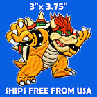 Super Mario Bros. Villain "Bowser" Embroidered Patch - New