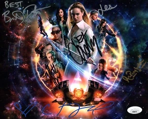 DC Legends of Tomorrow 8x10 Signed Photo Cast x5 JSA Certified Autograph - Picture 1 of 2