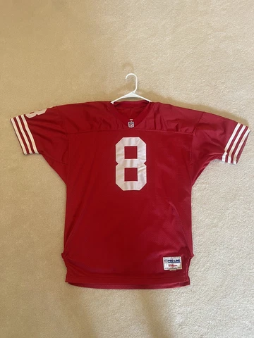 Vintage Steve Young Jersey San Fransisco 49ers Wilson Pro Line Stitched Size 52 Cover