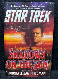 Star Trek Shadows Of The Sun Hardback By Michael Jan Friedman 1993 - Picture 1 of 3