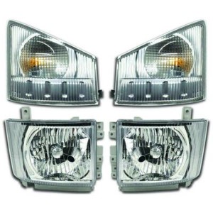 New Headlight/Signal Light PAIR FOR 2013 2014 2015 FOR ISUZU NPR HD NQR Truck