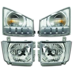 New Headlight/Signal Light PAIR 2009 2010 2011 2012 2013 ISUZU NPR HD NQR Truck - Picture 1 of 3