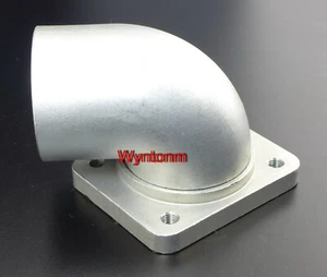 T4 Undivided Turbo Inlet To 3" Low Profile Elbow Stainless Steel Kit - Bild 1 von 9