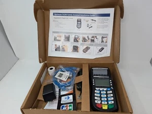 BRAND NEW! Hypercom T4220 Credit Card Machine Starter Kit (43) - Picture 1 of 8