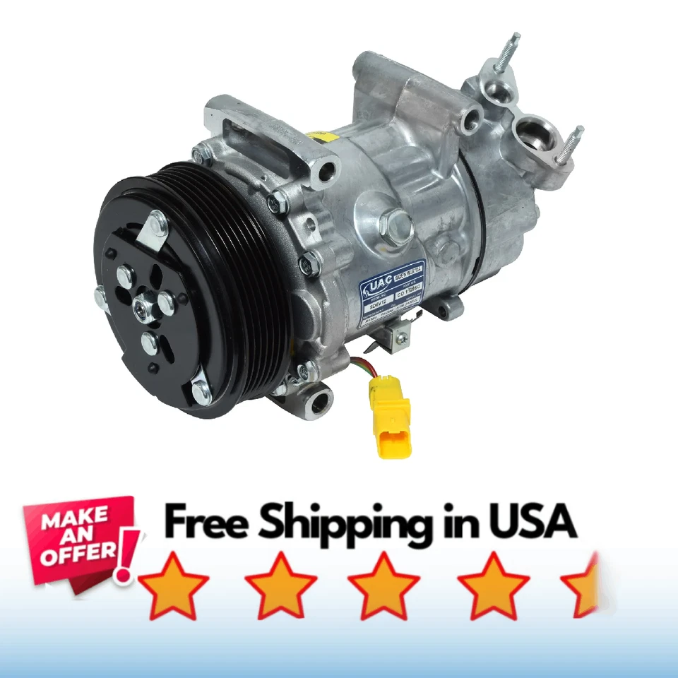 Compressor A/C Fit Mini Cooper 2007-2016, Mini Cooper Countryman 2011-2016 - Image 1 of 1