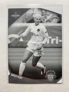 Bayley Feist 2022 Washington Spirit Black & White #158 Parkside NWSL Card