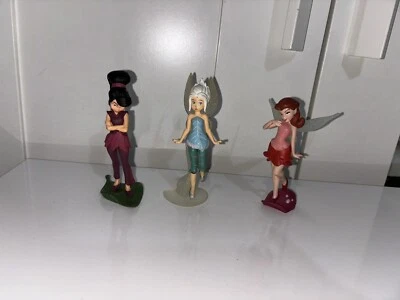 DISNEY THINKER BELL TRILLI FAIRIES FATINE PVC PERSONAGGI PLASTICA MINI FIGURES - Immagine 1 di 4