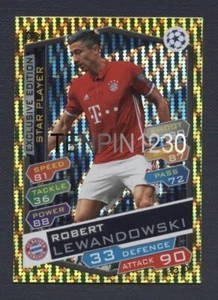 MATCH ATTAX CHAMPIONS LEAGUE 2016/2017 ROBERT LEWANDOWSKI EXCLUSIVE EDITION #S4 - Picture 1 of 2