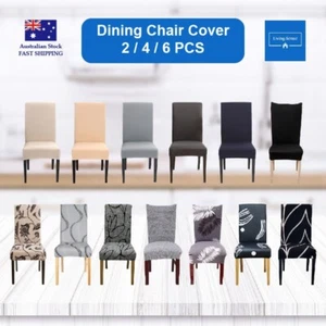Chair Cover Stretch Covers Slipcover Dining Seat Protector Wedding Spandex - Picture 1 of 21