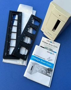 Minolta Dimage Scan Dual F-2400 Slide & Film Scanner Cables/Slide & Film Holders - Picture 1 of 7